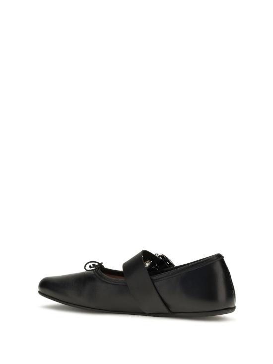 26FW 비비안웨스트우드 플랫 슈즈 7201000SWL00AG N401 BLACK - VIVIENNE WESTWOOD