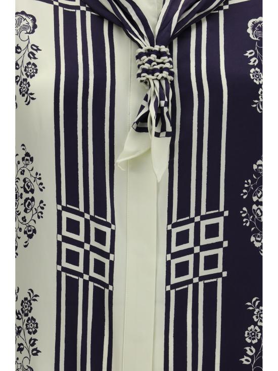 26FW 알레메 블라우스 8070T INK BLUE - ALEMAIS