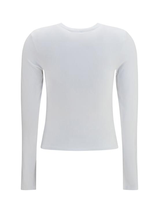 26FW 알렉산더 왕 긴팔 티셔츠 1CC4261457 100 WHITE - ALEXANDER WANG