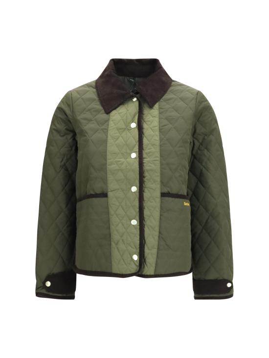 26FW 바버 자켓 LQU1924 OL51 GREEN