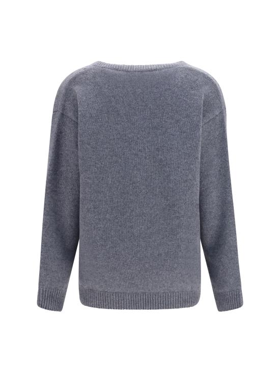 26FW 발렌티노 가라바니 스웨터 9B0KC76ZAJ6 080 GREY - VALENTINO GARAVANI