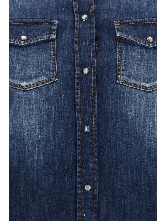 26FW 야콥코헨 데님 셔츠 JDMC0044S4210 200F BLUE - JACOB COHËN