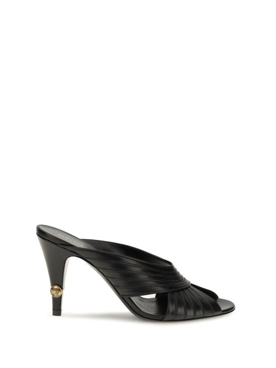 26FW 베르사체 뮬/슬리퍼 10262571A17623 1B55J BLACK