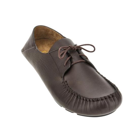 26FW 로에베 램블라 보트 소프트 카프스킨 로퍼 M816290X64 Brown - LOEWE
