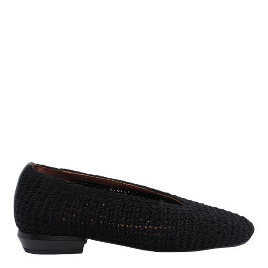 26SS 엔젤 알라르콘 플랫 슈즈 26059 220AZAPATOS NEGROS BLACK