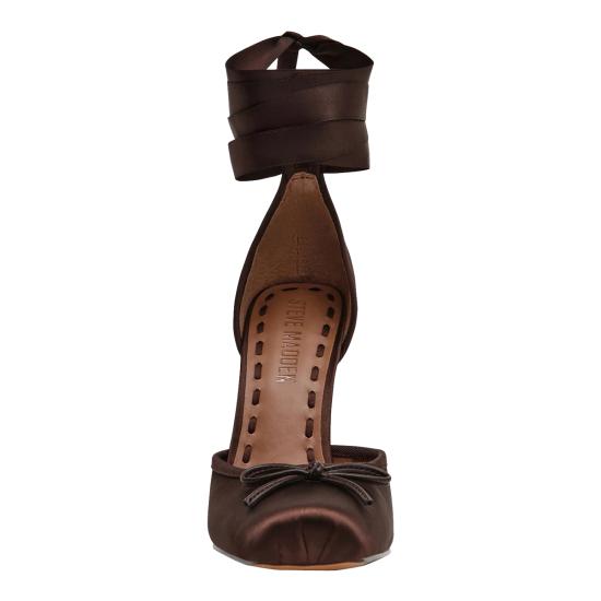 26FW 스티브매든 힐/펌프스 LARINA DARK BROWN - STEVE MADDEN