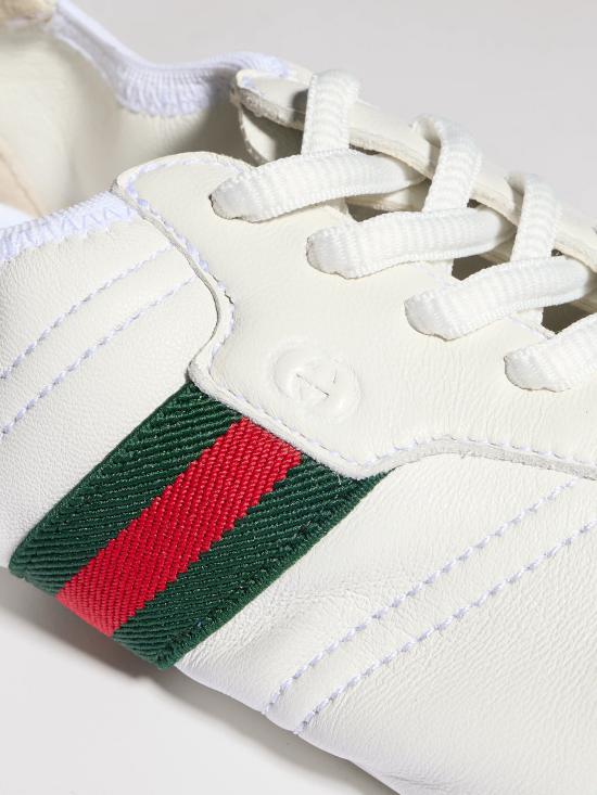 26FW 구찌 블론디 레이스업 스니커즈 874883AAGY3 9049 BIANCO - GUCCI