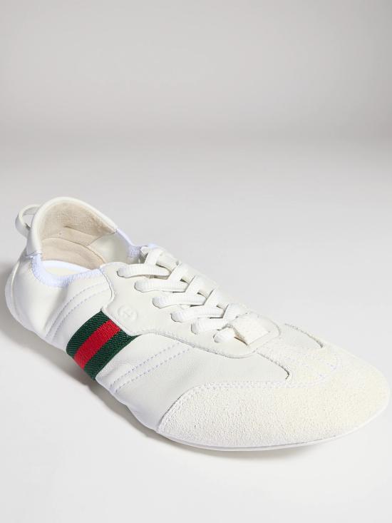 26FW 구찌 블론디 레이스업 스니커즈 874883AAGY3 9049 BIANCO - GUCCI