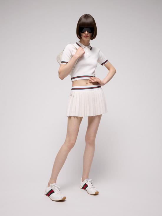 26FW 구찌 템포 여성 스니커즈 875164FAF9H 9052 BIANCO - GUCCI