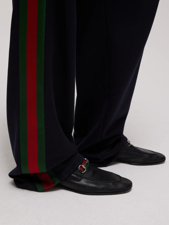 26FW 구찌 코모 홀스빗 레더 로퍼 874936AAGSM 1060 NERO - GUCCI