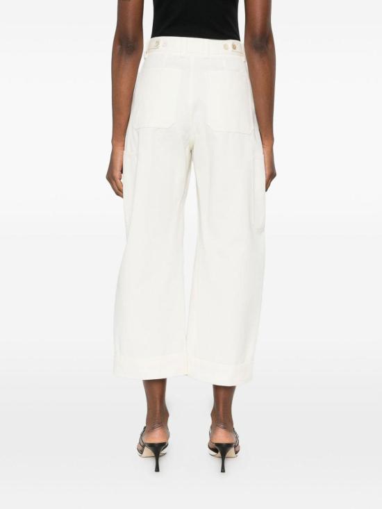 26SS 지방시 스트레이트 팬츠 BW519H164D105 White - GIVENCHY
