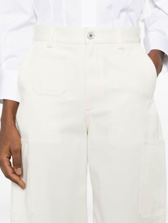 26SS 지방시 스트레이트 팬츠 BW519H164D105 White - GIVENCHY