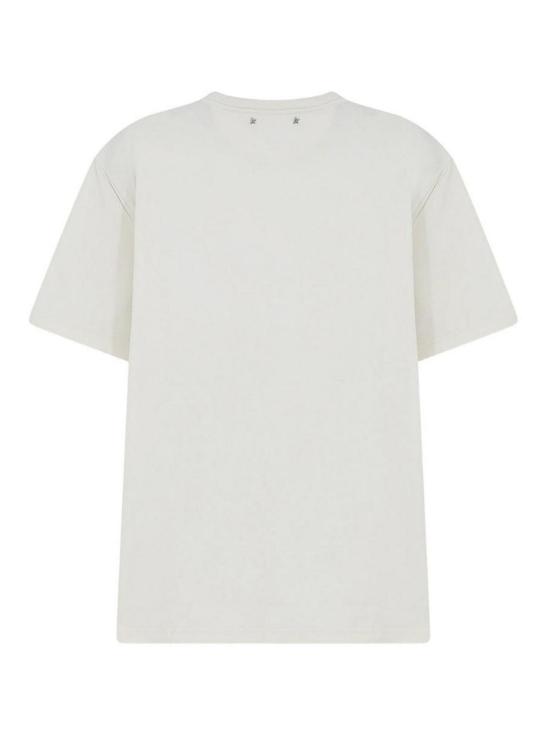 26FW 골든구스 반팔 티셔츠 GMP01220P00261911560 White - GOLDEN GOOSE