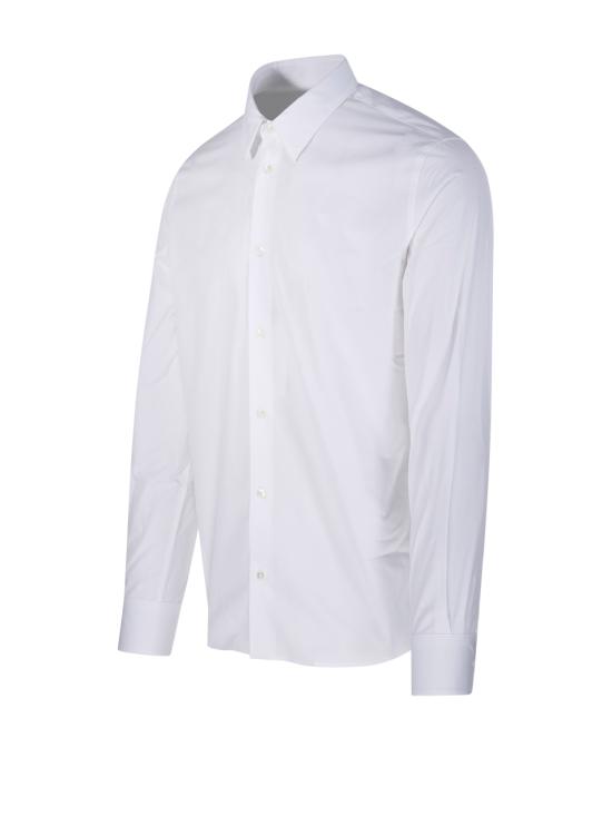 26SS 아미 코튼 테일러 자수 아미 드 하트 셔츠 HSH764 CO0063 100 WHITE - AMI