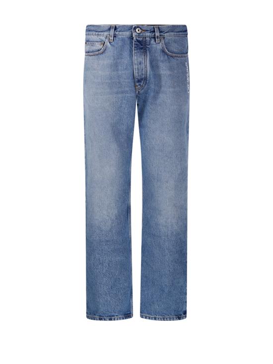 26SS 오프화이트 데님 팬츠 OMYA18JS26 DEN002 4000 LIGHT MEDIUM BLUE