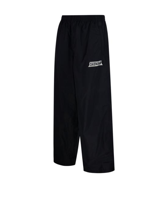 26SS 발렌시아가 마스킹 테이프  트랙팬츠 857634 TPQ38 1000 BLACK - BALENCIAGA