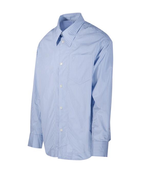 26SS 아미 긴팔 셔츠 USH808 CO0219 4844 CASHMERE BLUE WHITE - AMI