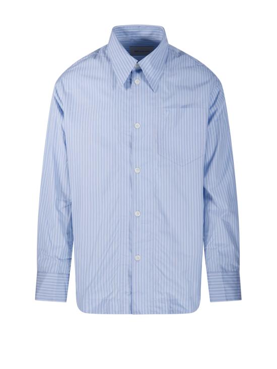 26SS 아미 긴팔 셔츠 USH808 CO0219 4844 CASHMERE BLUE WHITE
