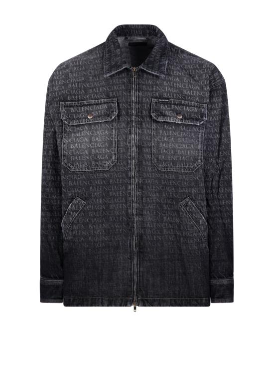 26SS 발렌시아가 데님 자켓 856919 TTWA5 1269 BLACK GREY