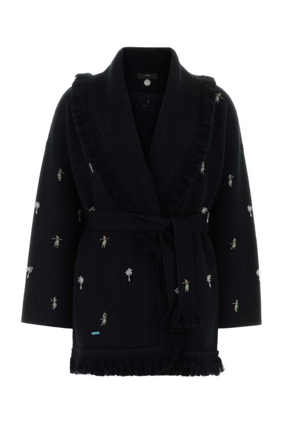 26FW 알라누이 스웨터 LWHB064E26KNI0081084 BLAMULC Black