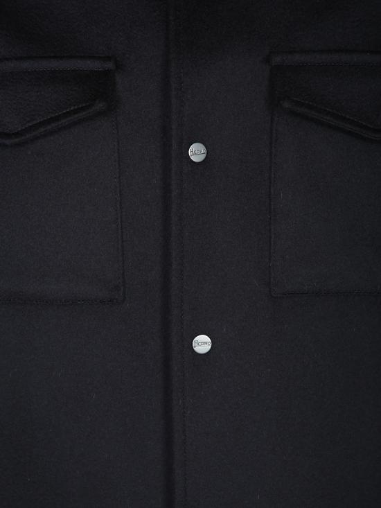 27FW 에르노 긴팔 셔츠 GI000676U 33318 9200 Blue - HERNO