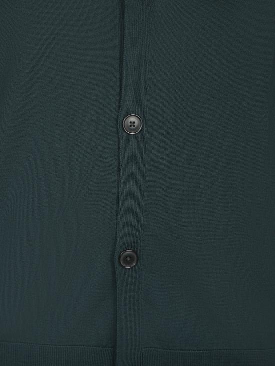 27FW 폴 스미스 가디건 M1R250Z P02094 38C Green - PAUL SMITH
