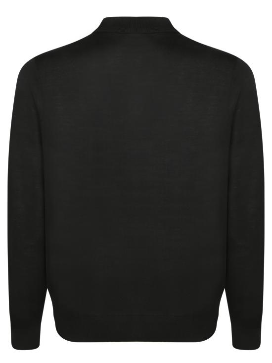 27FW 폴 스미스 집업 니트 M1R973Z W03154 79 Black - PAUL SMITH