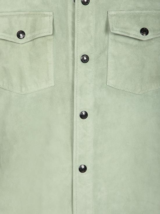 27FW 폴 스미스 긴팔 셔츠 M1RA148 W00040 30B Green - PAUL SMITH