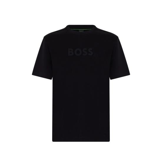 26FW 보스 반팔 티셔츠 50553652 001 BLACK