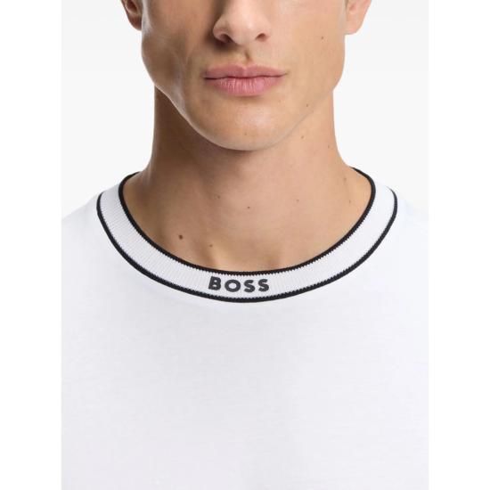 26FW 보스 반팔 티셔츠 50554862 100 WHITE - BOSS