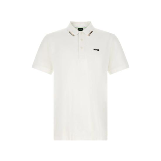 26FW 보스 폴로 티셔츠 50564779 100 NEUTRALS