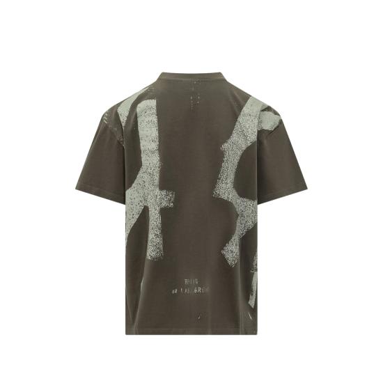 26FW 44레이블 반팔 티셔츠 B0030670 FA724 P841 GREY - 44 LABEL