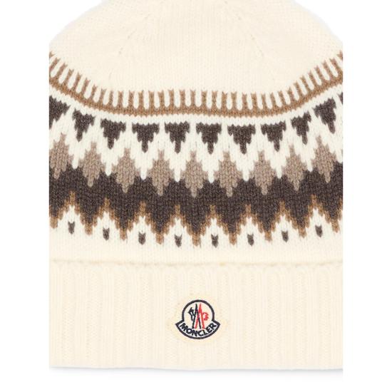 26FW [키즈] 몽클레어 모자 M1241 3B000 11 034 NEUTRALS BROWN - MONCLER