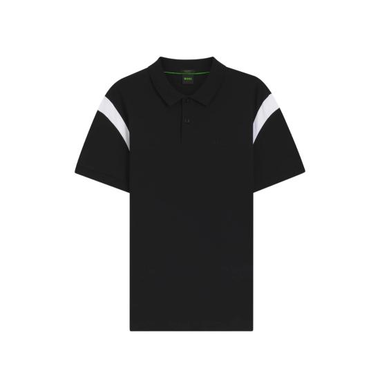 26FW 보스 폴로 티셔츠 50564793 001 BLACK