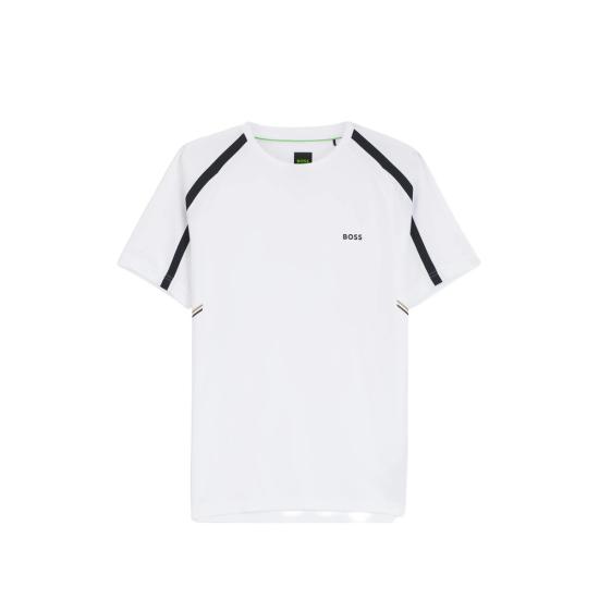 26FW 보스 트레이닝 티셔츠 50564786 100 WHITE