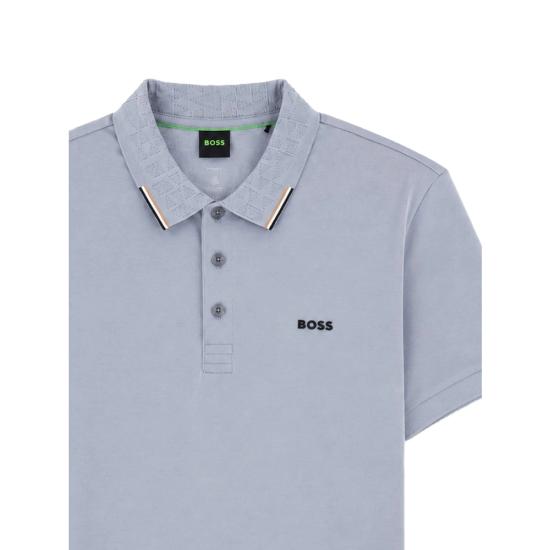 26FW 보스 폴로 티셔츠 50564779 026 GREY - BOSS