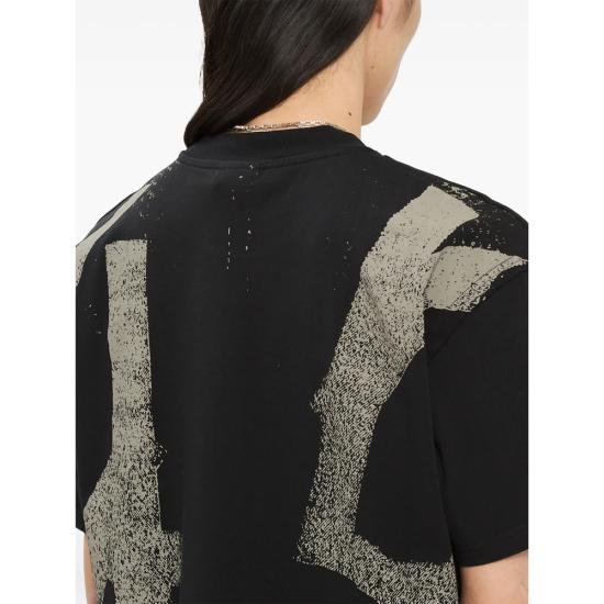 26FW 44레이블 반팔 티셔츠 B0030670 FA706 P839 BLACK - 44 LABEL