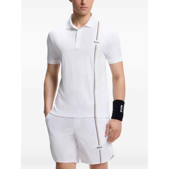 26FW 보스 폴로 티셔츠 50563363 100 WHITE - BOSS