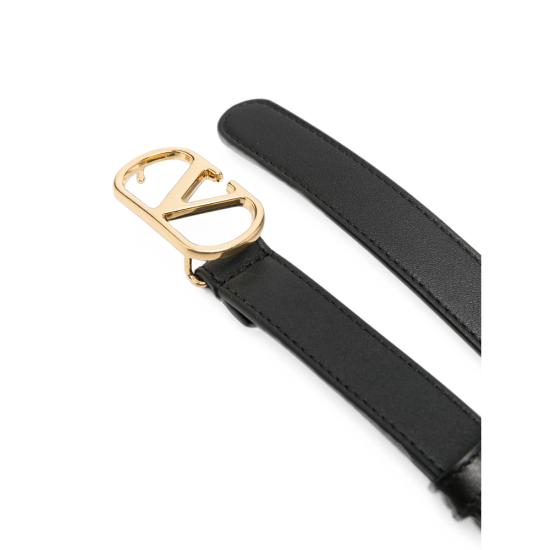 26FW 발렌티노 가라바니 레귤러 벨트 9W2T0SM7ZDM 0NO BLACK - VALENTINO GARAVANI