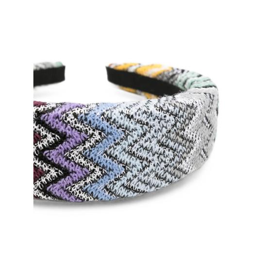 26FW 미소니 헤어 액세서리 CC00VMDA820 0001 GREY - MISSONI