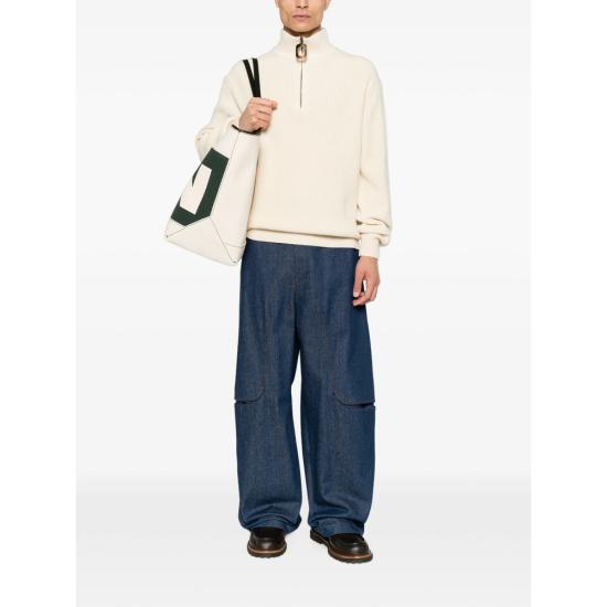 26FW JW앤더슨 집업 니트 KW1481 YN0542 006 NEUTRALS - JW ANDERSON