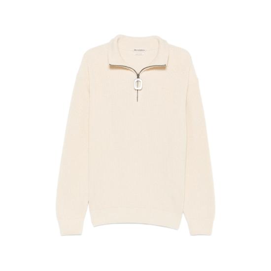 26FW JW앤더슨 집업 니트 KW1481 YN0542 006 NEUTRALS