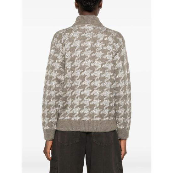 26FW 빠니깔레 가디건 D390474GZ 0665 GREY SILVER - PANICALE