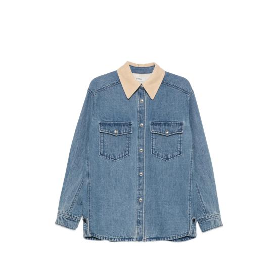 26FW 시스템 데님 자켓 SY2G8NOTT01W DENIM BLUE