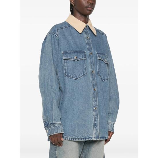 26FW 시스템 데님 자켓 SY2G8NOTT01W DENIM BLUE - SYSTEM