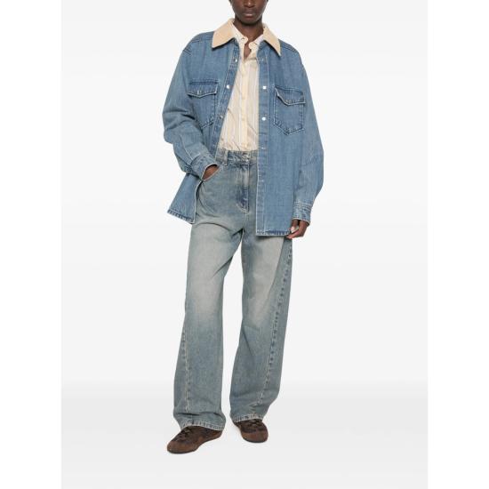 26FW 시스템 데님 자켓 SY2G8NOTT01W DENIM BLUE - SYSTEM