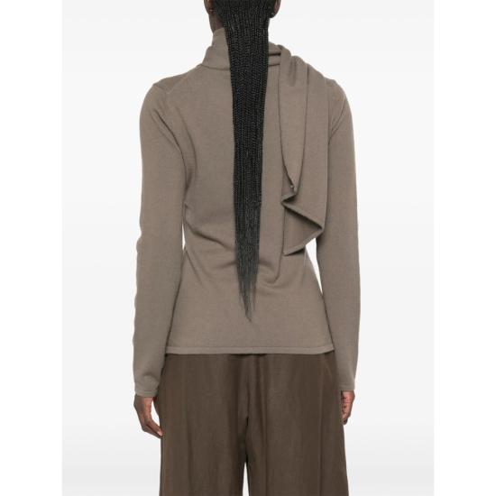 26FW 시스템 가디건 SY2G8KCDT01W GRKHA NEUTRALS - SYSTEM