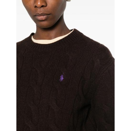 26FW 랄프 로렌 스웨터 211A91216017 BROWN - RALPH LAUREN