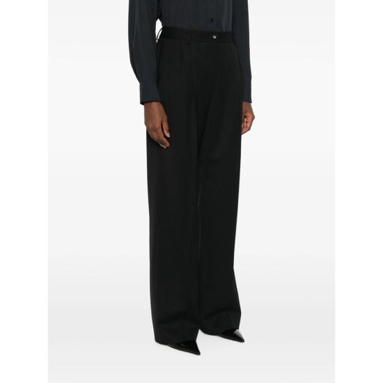 26FW 돌체앤가바나 스트레이트 팬츠 FTC17T FUBGC N0000 BLACK - DOLCE & GABBANA