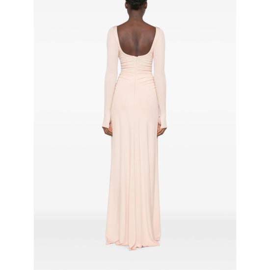 26FW 엘리자베타프랜치 롱 원피스 ABR3567E2 EA1 PINK - ELISABETTA FRANCHI